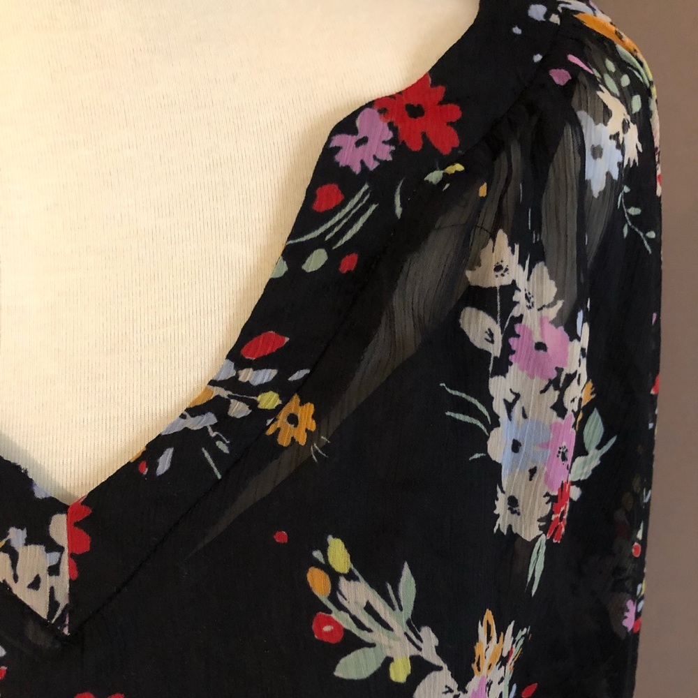 Express Floral Dress - Picture 4 of 5